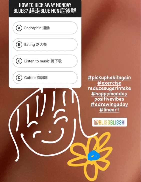 Endorphin, best cure to monday blues