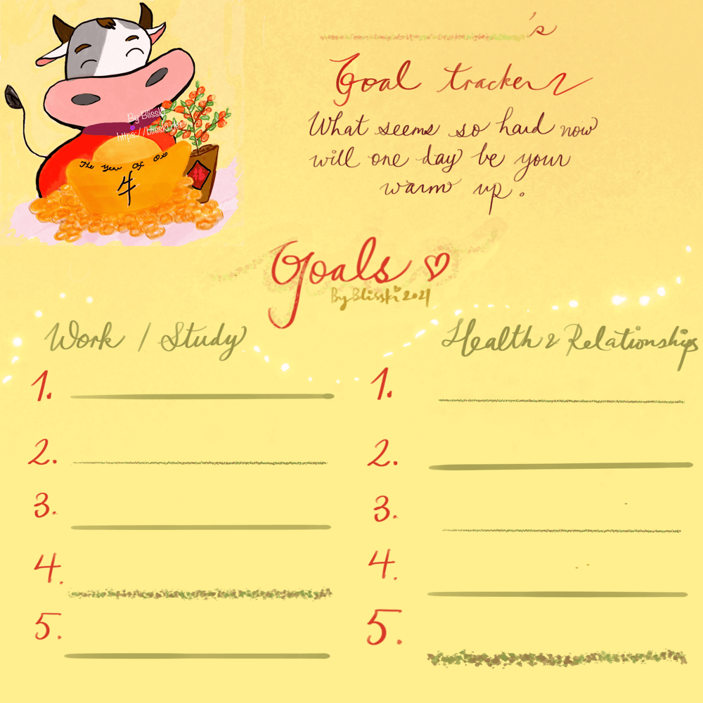 Goal achieve list (FREE DL)